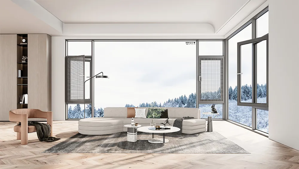 Y-110 Integrated Screen Casement Window
