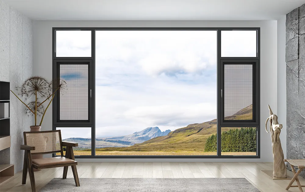 110 Ultra-Narrow Thermal-Break Integrated Screen Window