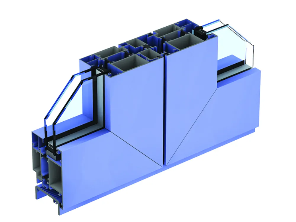 HY-55 Glue-Injected Thermal Break Closing Node