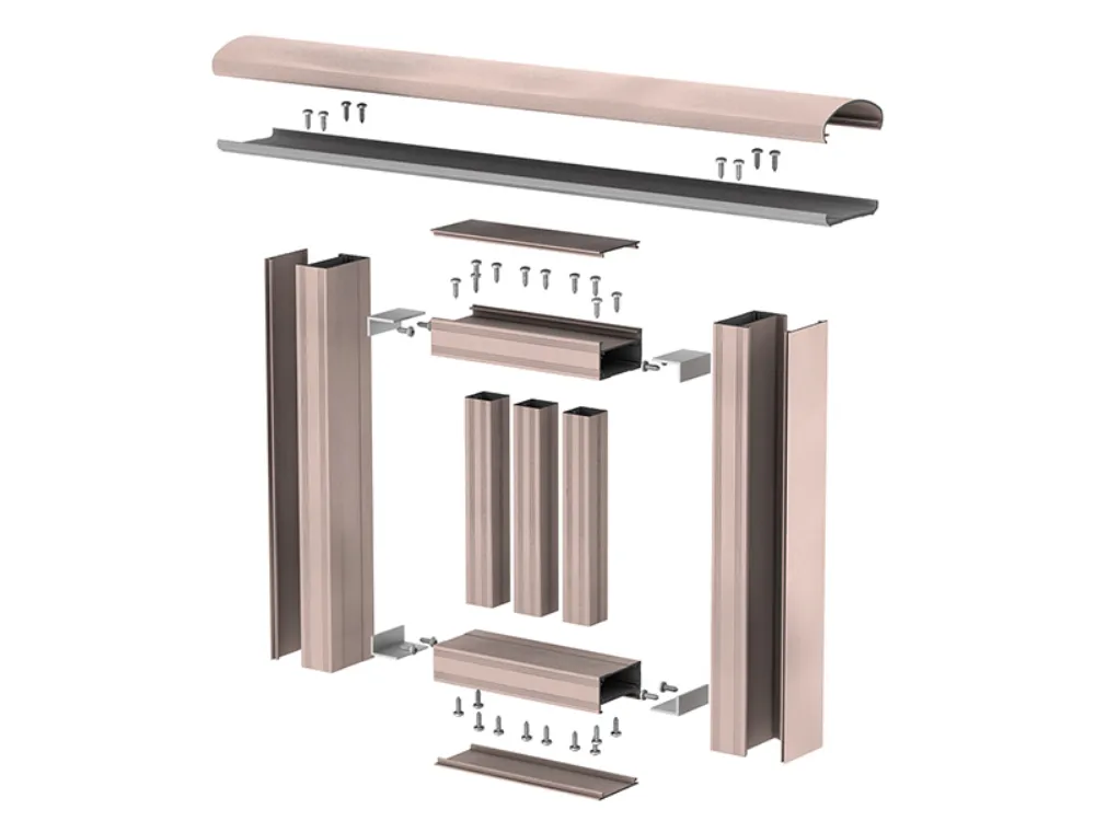 Balcony Handrail Aluminum Profile Series