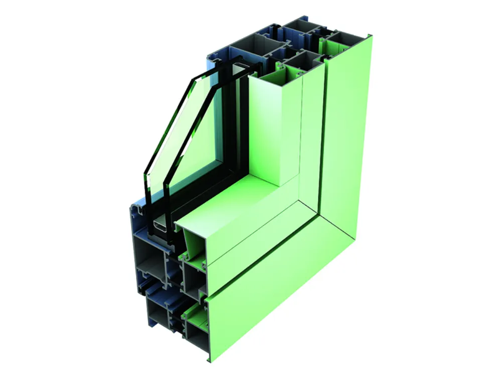 HY-60 Strip-Inserted Thermal Break Outward Casement Corner Node