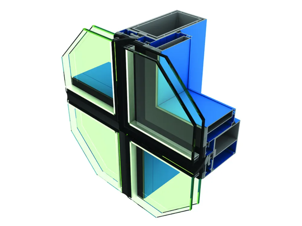 Curtain Wall Aluminum Profile Series