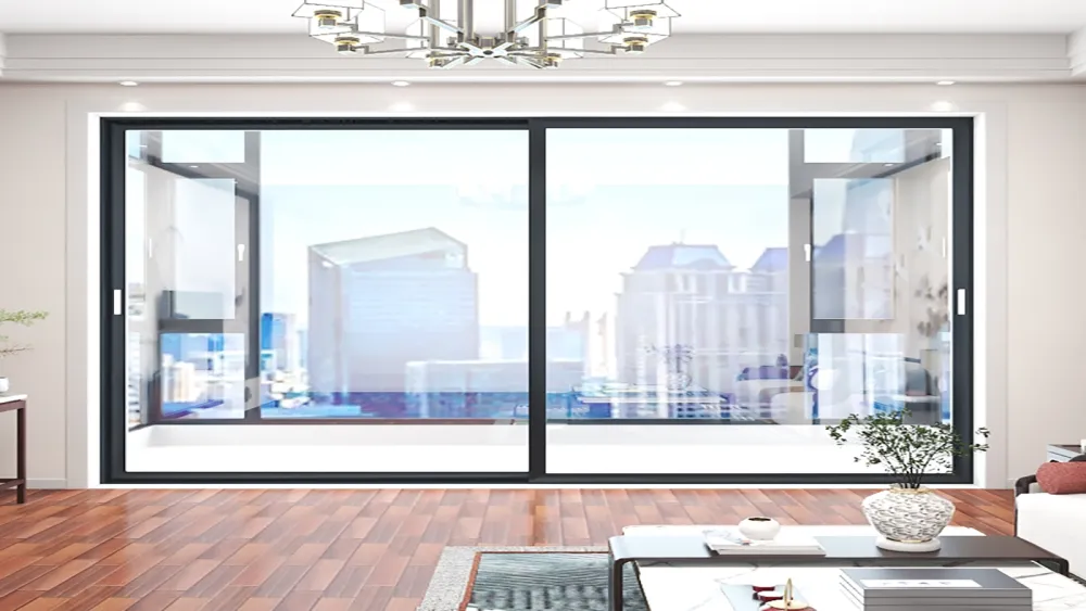 90 Series Sliding Door Aluminum Profile