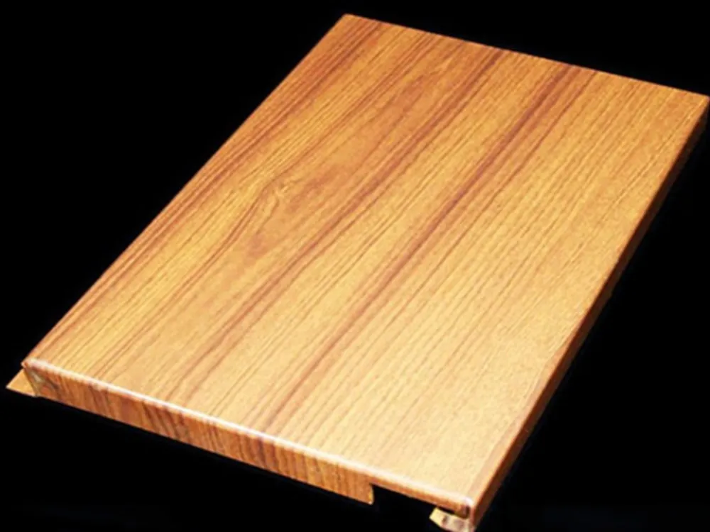 Wood-Grain Effect Aluminum Panel