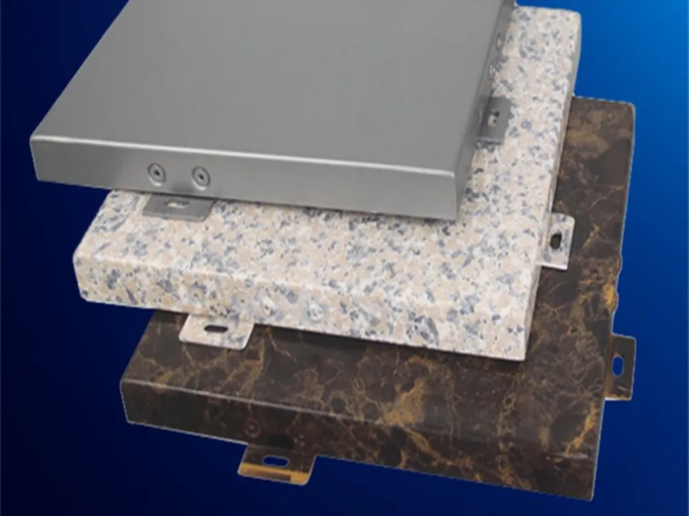 Stone-Effect Aluminum Panel