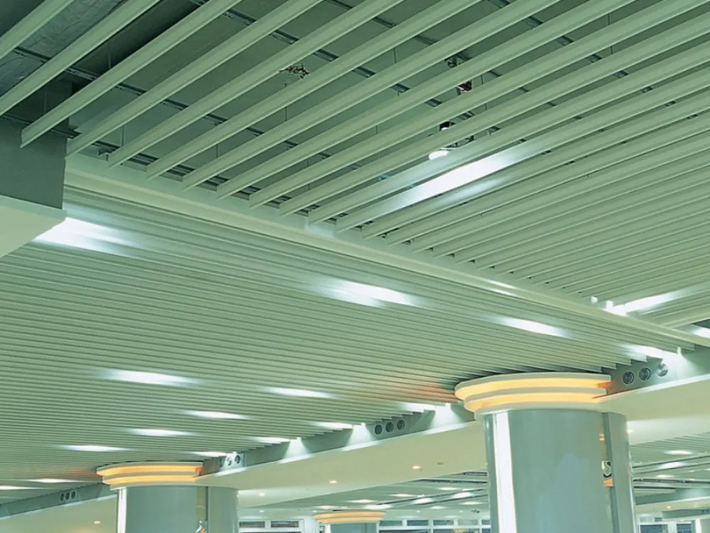 Aluminum Blade Baffle Ceiling