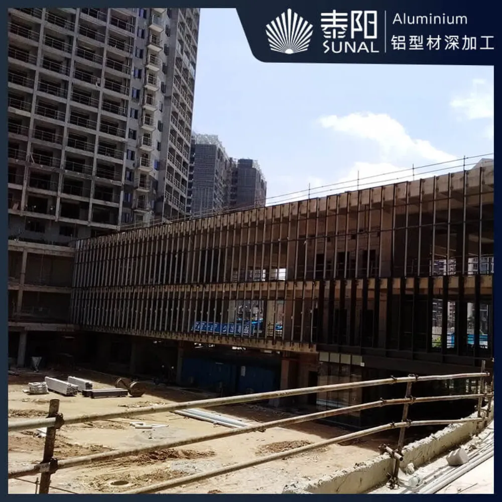 Stick-Built Aluminum Curtain Wall