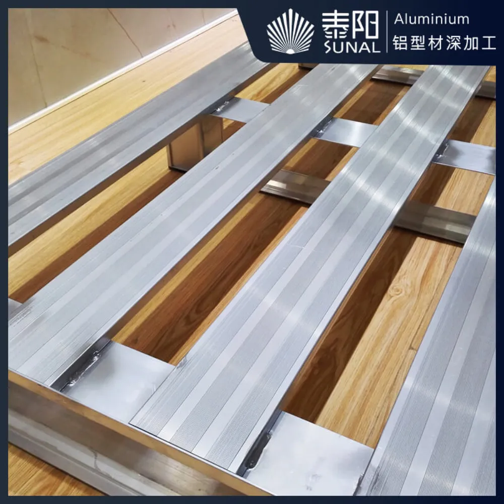 Heavy-Duty Aluminum Alloy Pallet (Forklift / Logistics)