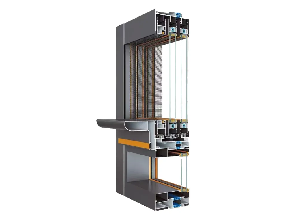 LG126 Minimalist Hidden-Sash 6-Track Sliding System