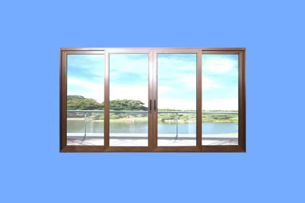 46 Series Floor Spring Door Aluminum Profile