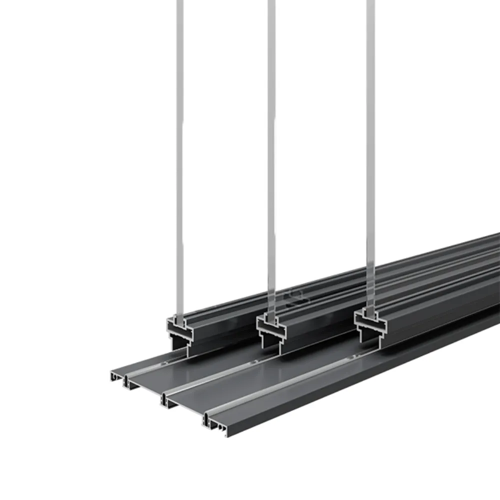 35-Series Extremely Narrow Sliding Door Aluminum Profile