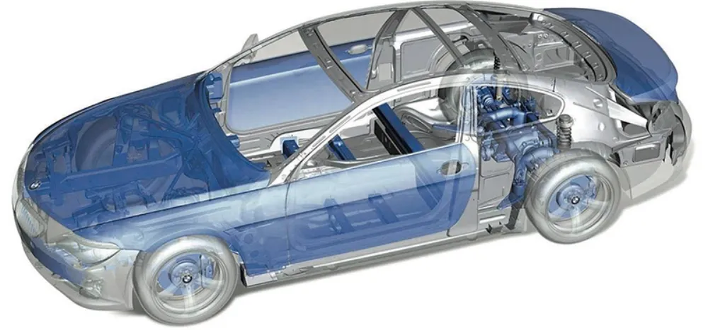 New Energy Vehicle Body Aluminum Profiles