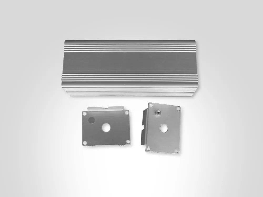 Aluminum profile, heat sink and mounting component