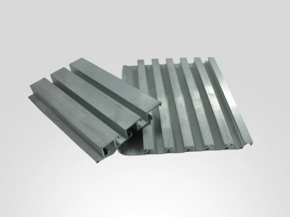 Aluminum profile, heat sink and mounting component