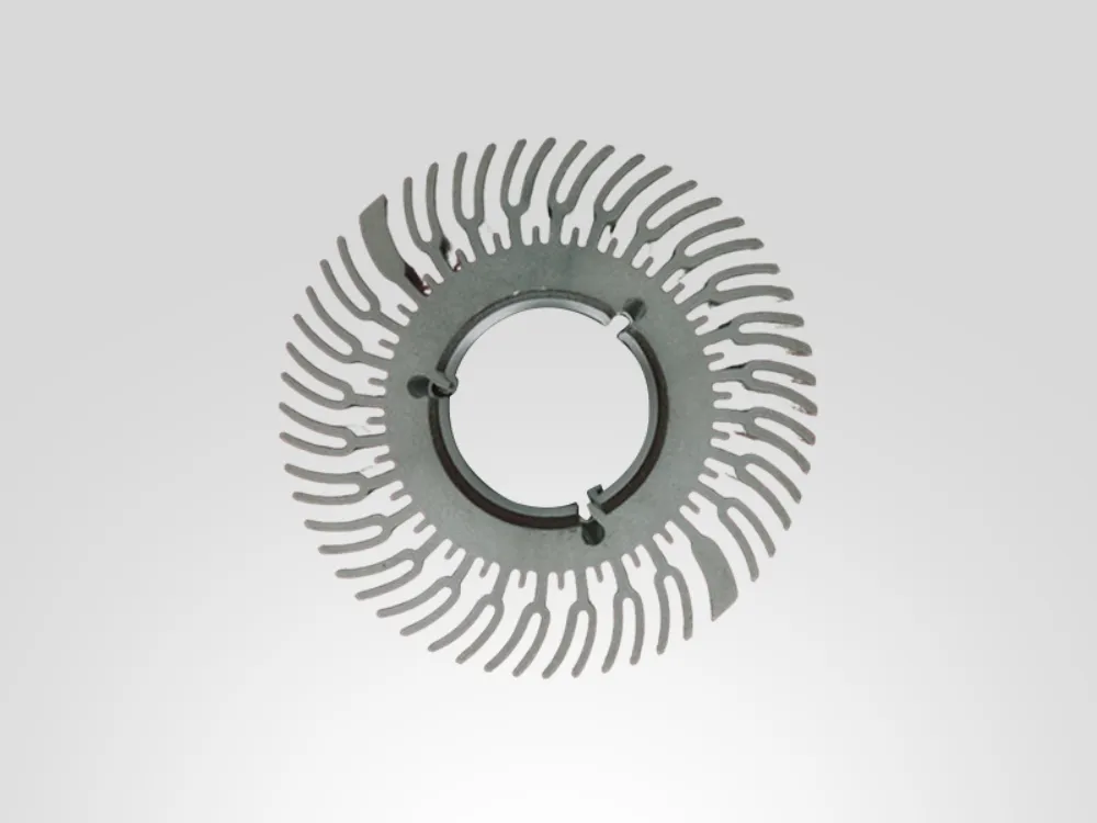Aluminum profile, heat sink and mounting component