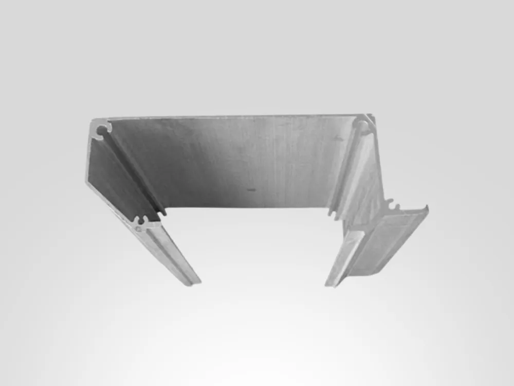 Aluminum profile, heat sink and mounting component