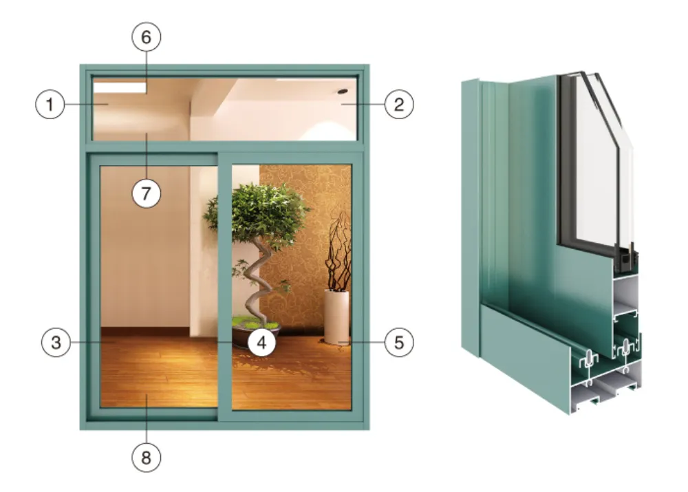 70 Standard Sliding Window Series