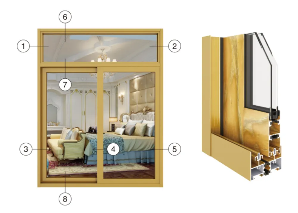 70 Thermal Break Sliding Window Series