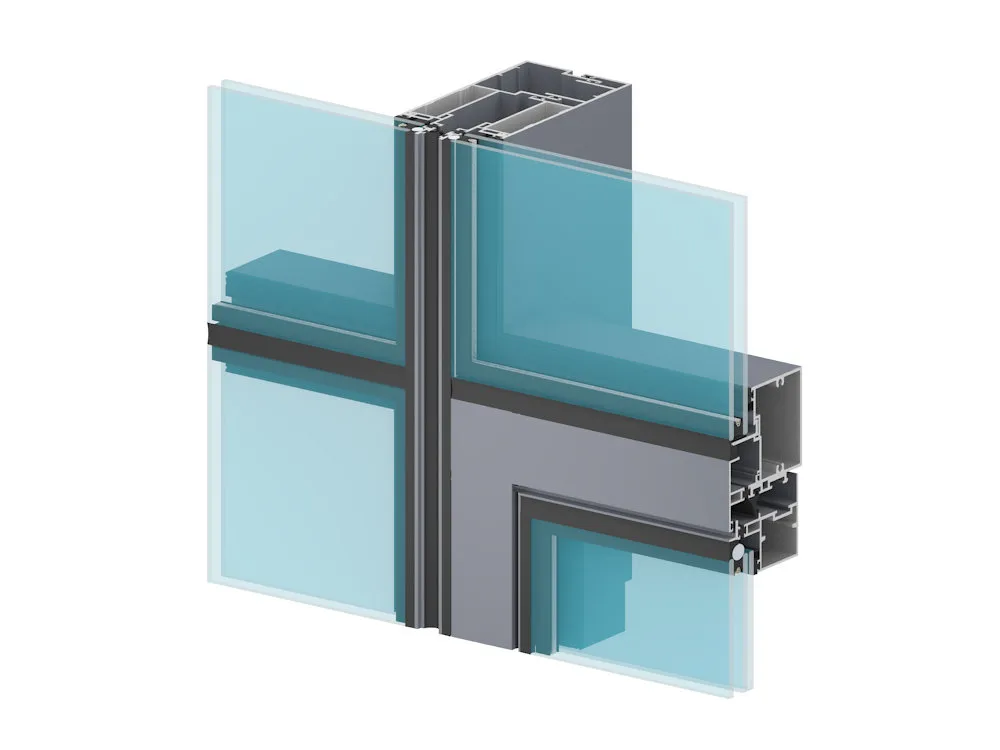 GD160A Unitised Curtain Wall