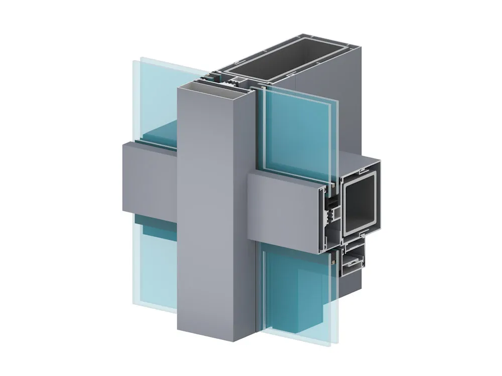 G210A Thermal-Break Curtain Wall
