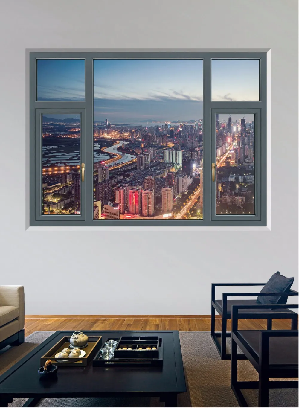 G80C Series Thermal-Break Casement Window