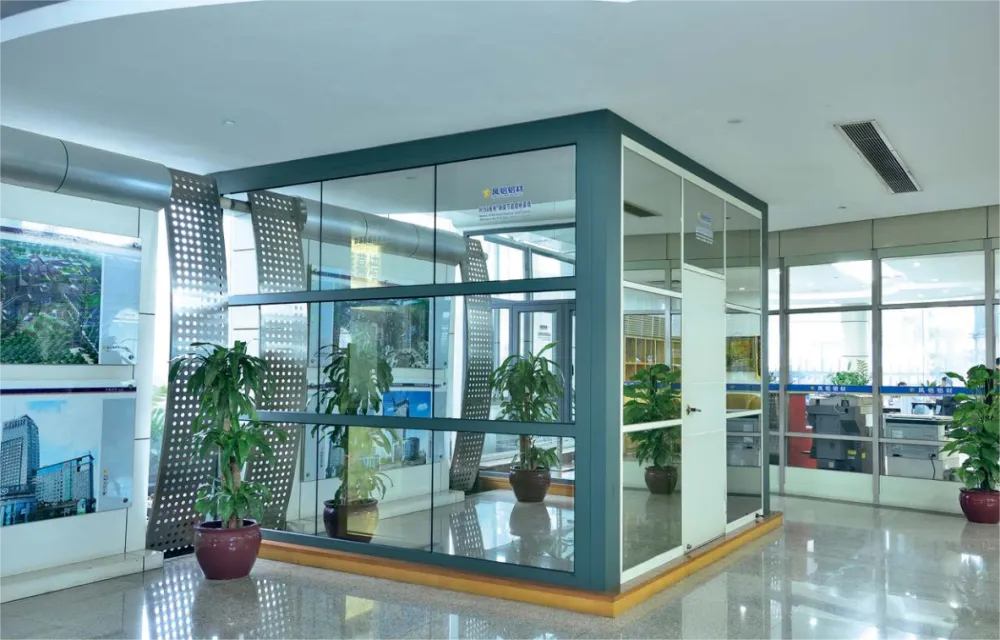 Custom Extruded Aluminium Partition Profile for Exhibition Stands