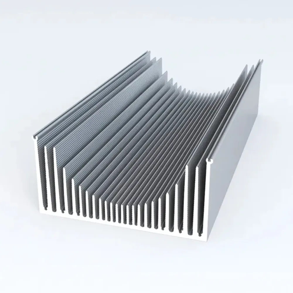 Aluminium High Fin Density Heat Sink