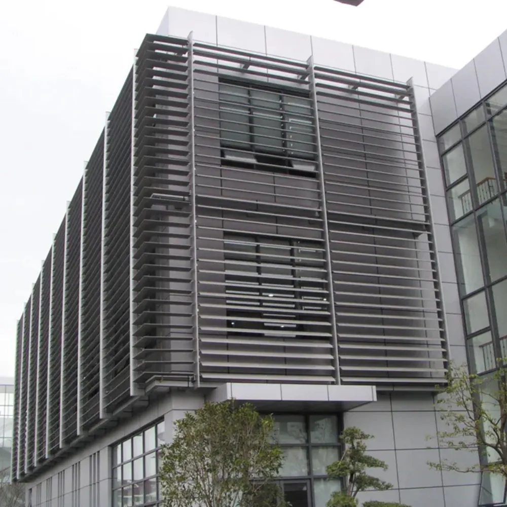 Fixed Profiles Aluminium Louver for Building