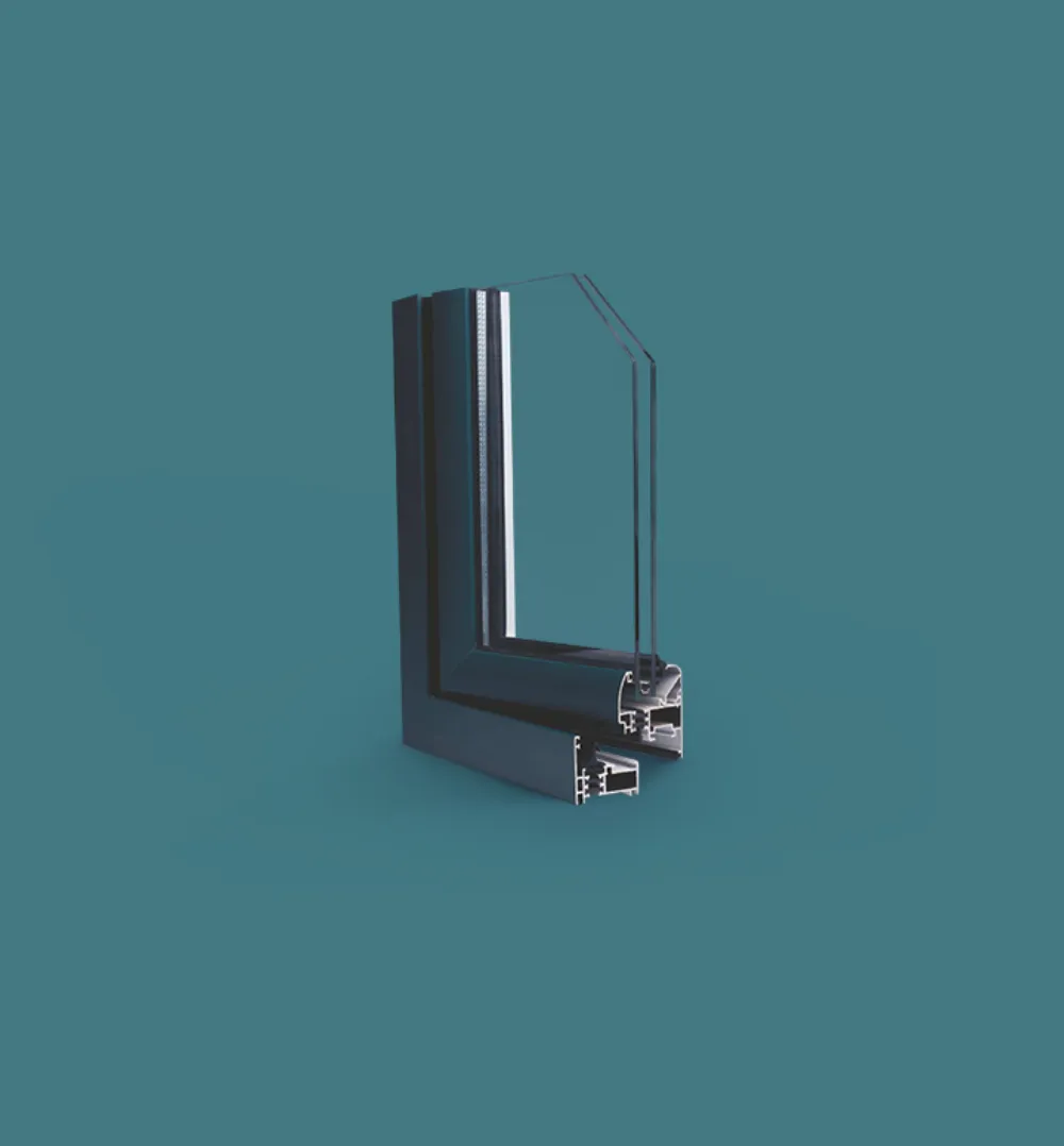 140/110-75 Series Hidden-Frame Curtain Wall Profile