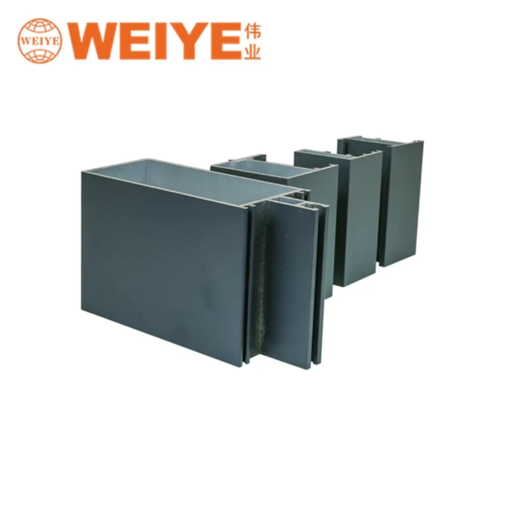 Aluminum formwork box sections