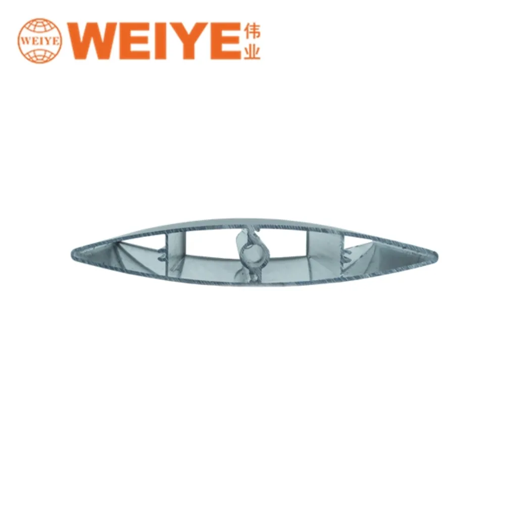 Aluminum decorative railing profile