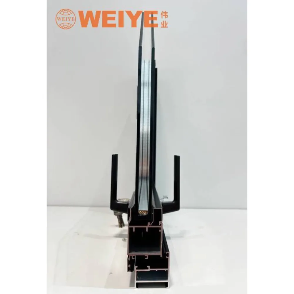 Aluminum thermal-break window profile