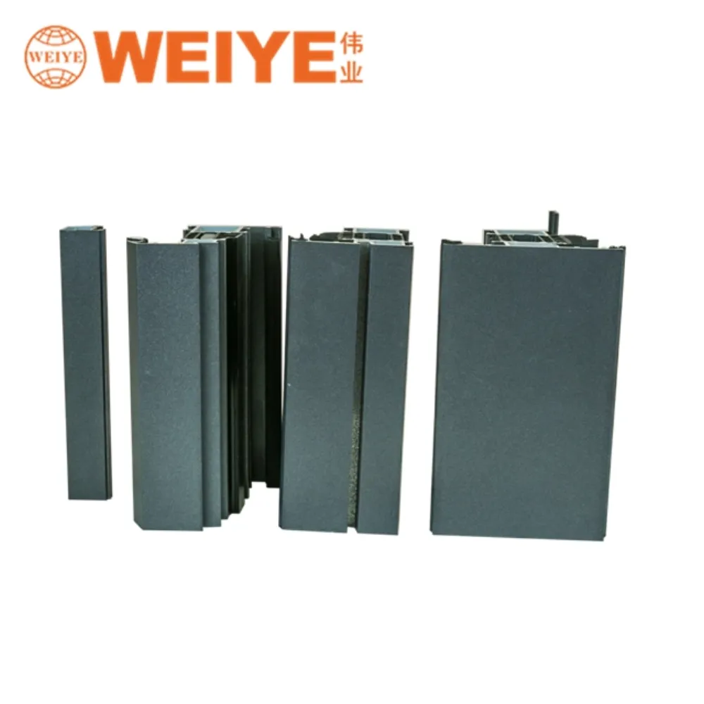 Aluminum box profile sections