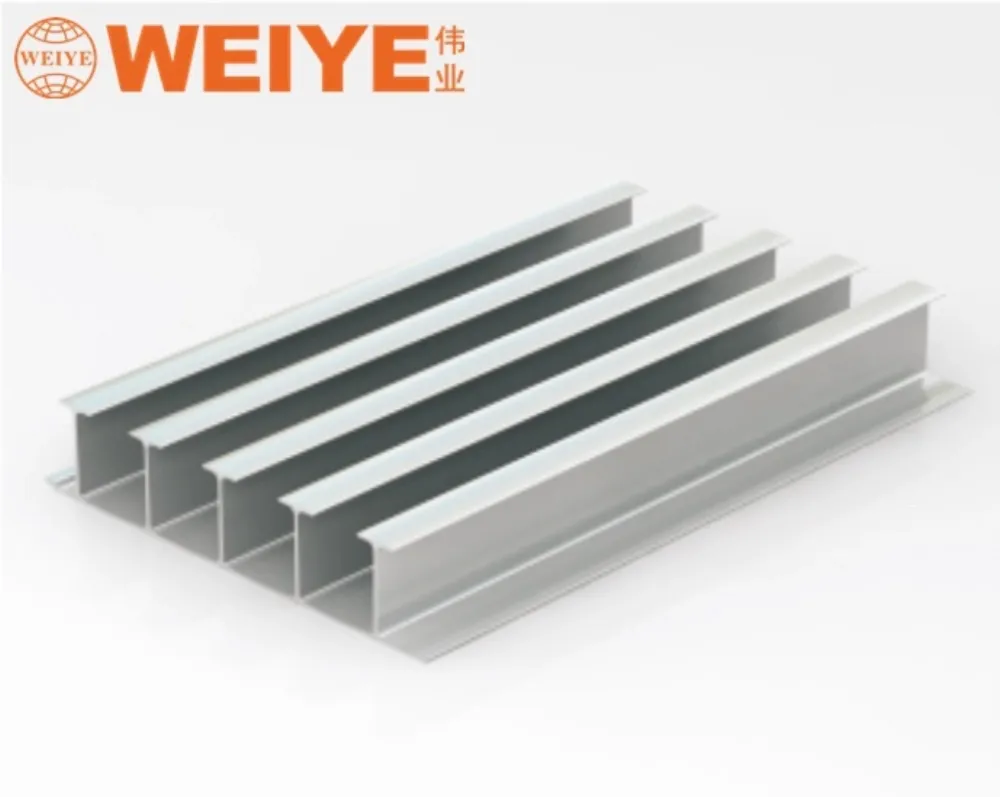 Aluminum T-floor container profile