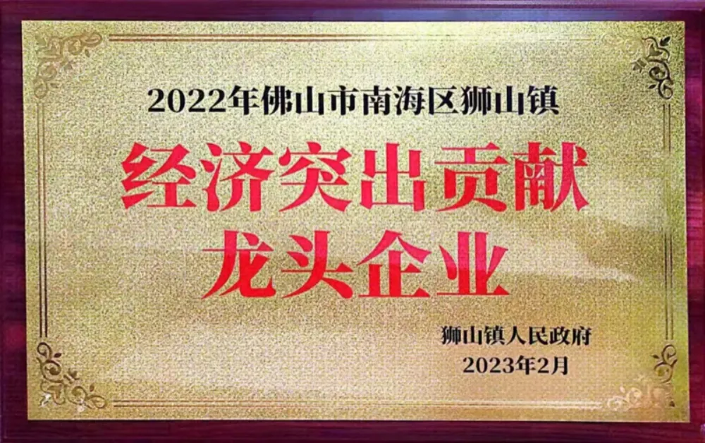 Economic Contribution Excellence Award — Leading Enterprise