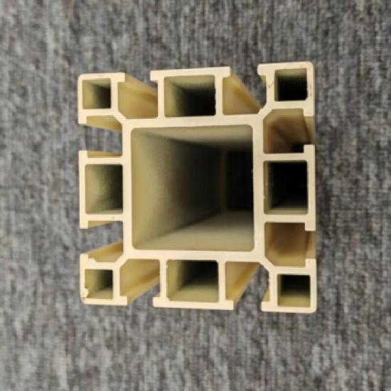 T Slot Aluminum Extrusion Profile Khaki Square Slot for Linear Rail