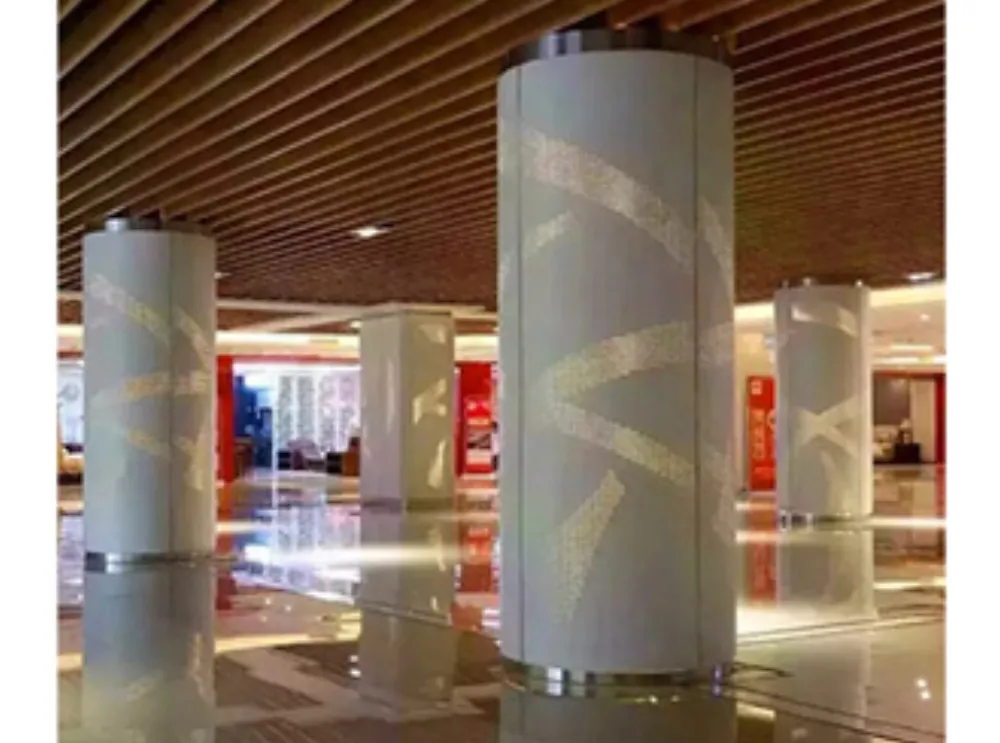 Column-Cladding Aluminum Panel