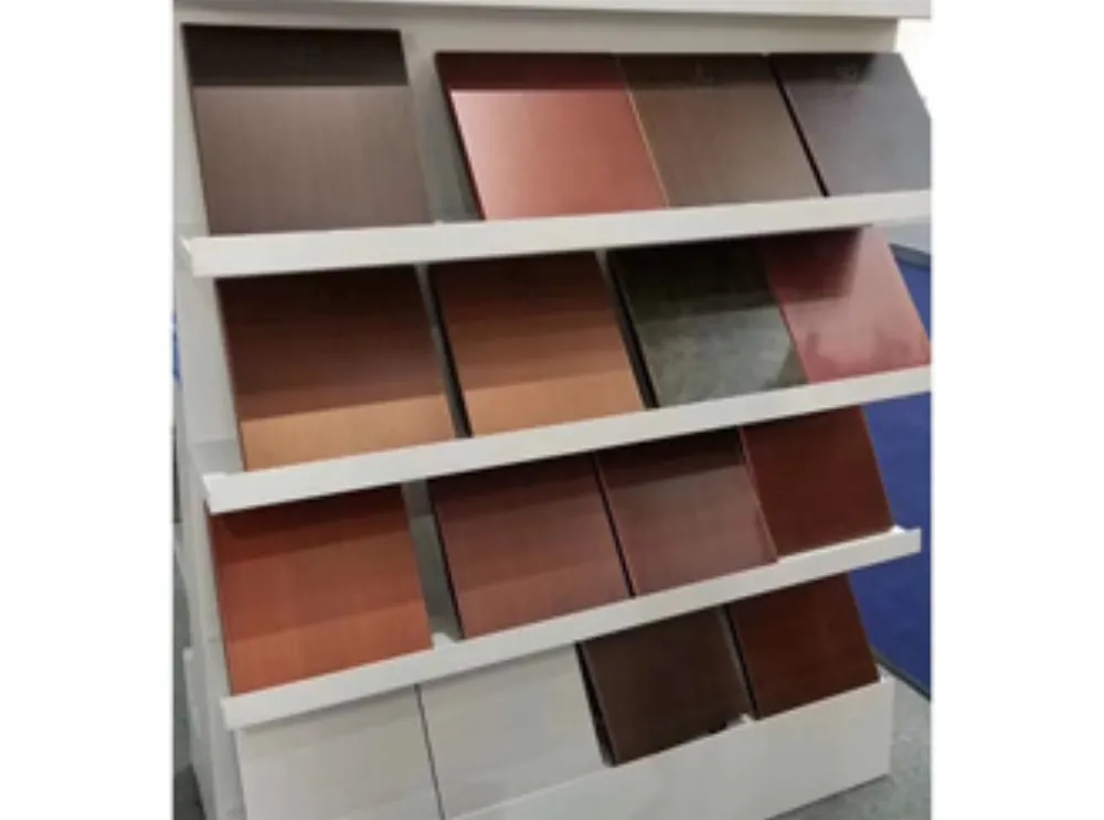 Brushed Copper-Finish Aluminum Panel