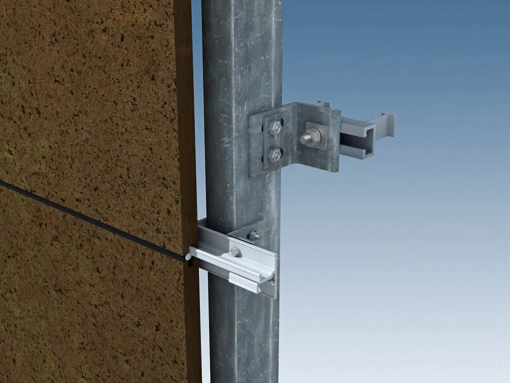 Aluminum curtain wall and window profile