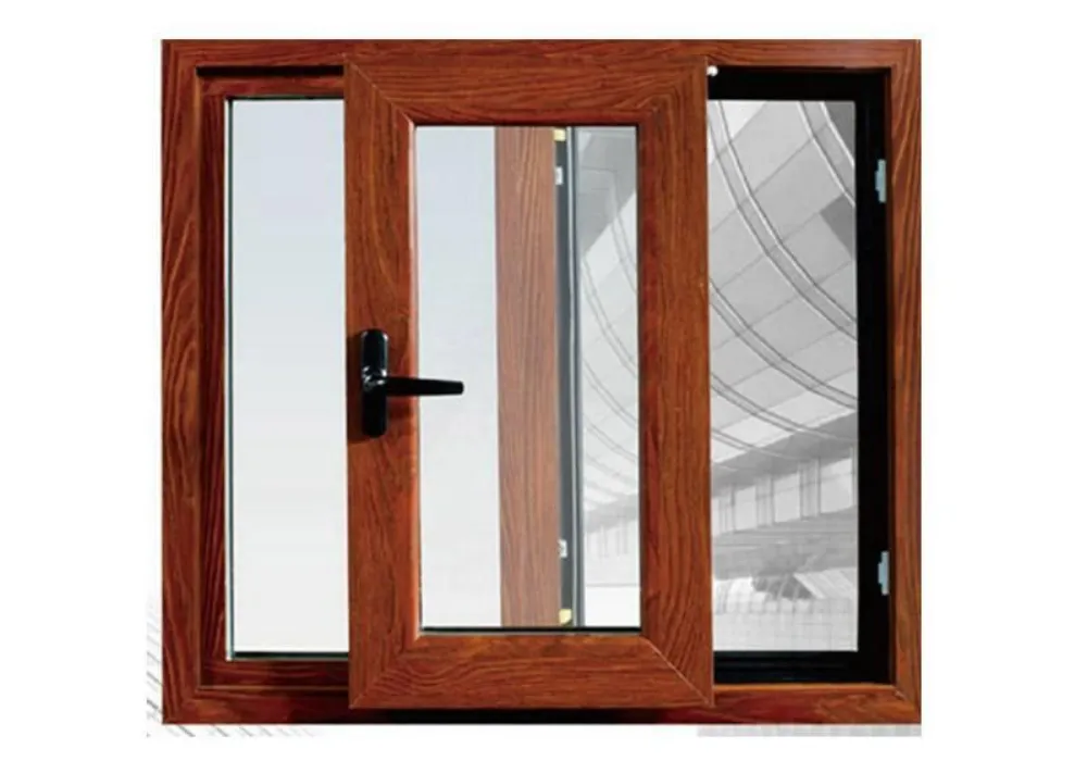 Aluminum curtain wall and window profile
