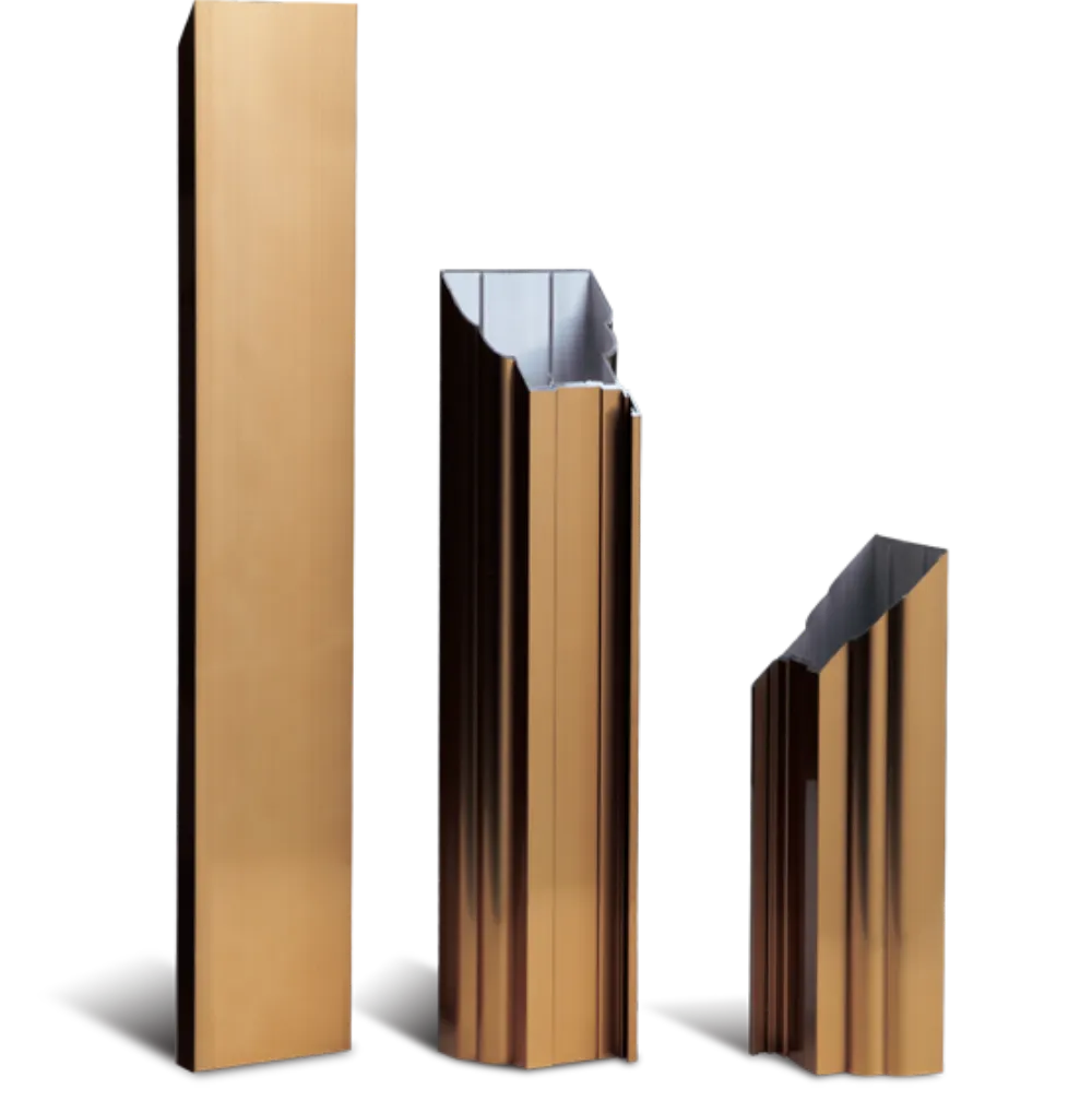 Champagne Electrophoretic Aluminum Profile
