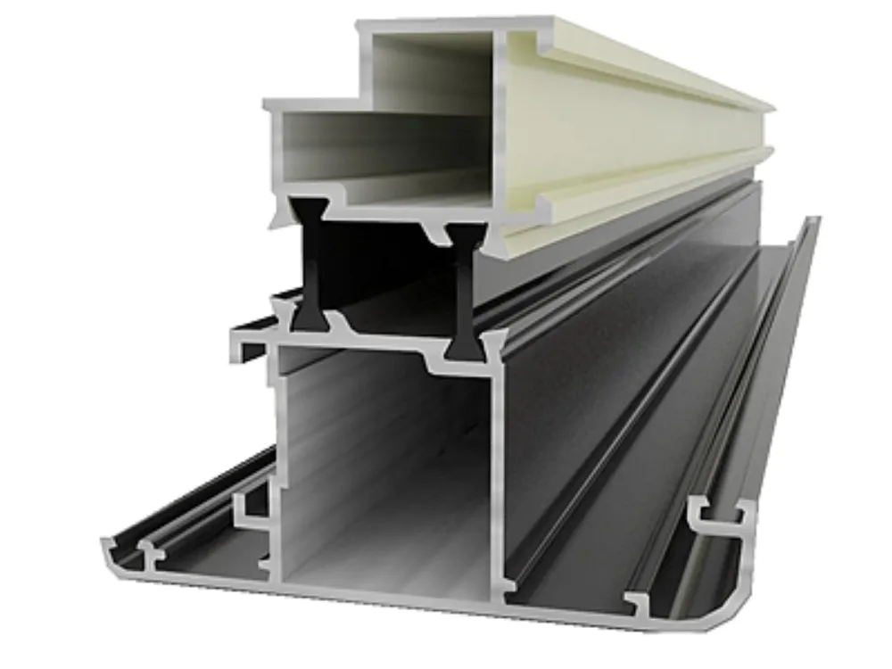 Strip-Inserted Thermal-Break Aluminum Profile