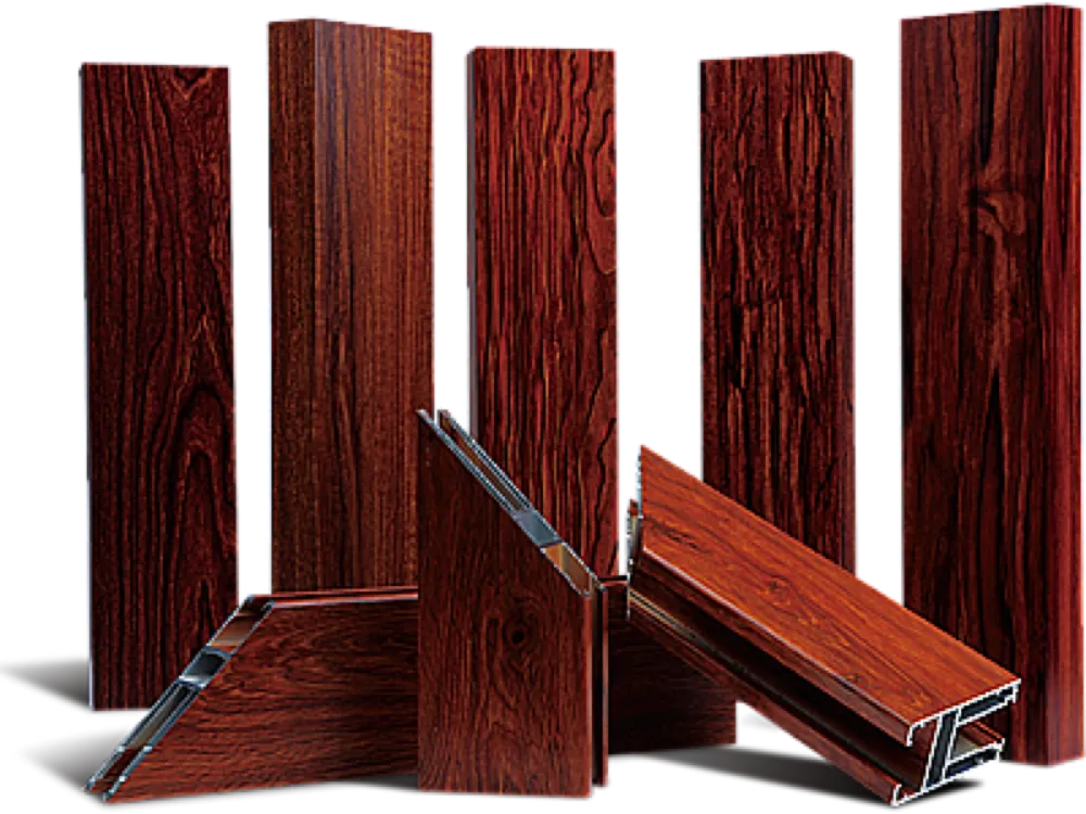 3D Wood-Grain Aluminum Profile