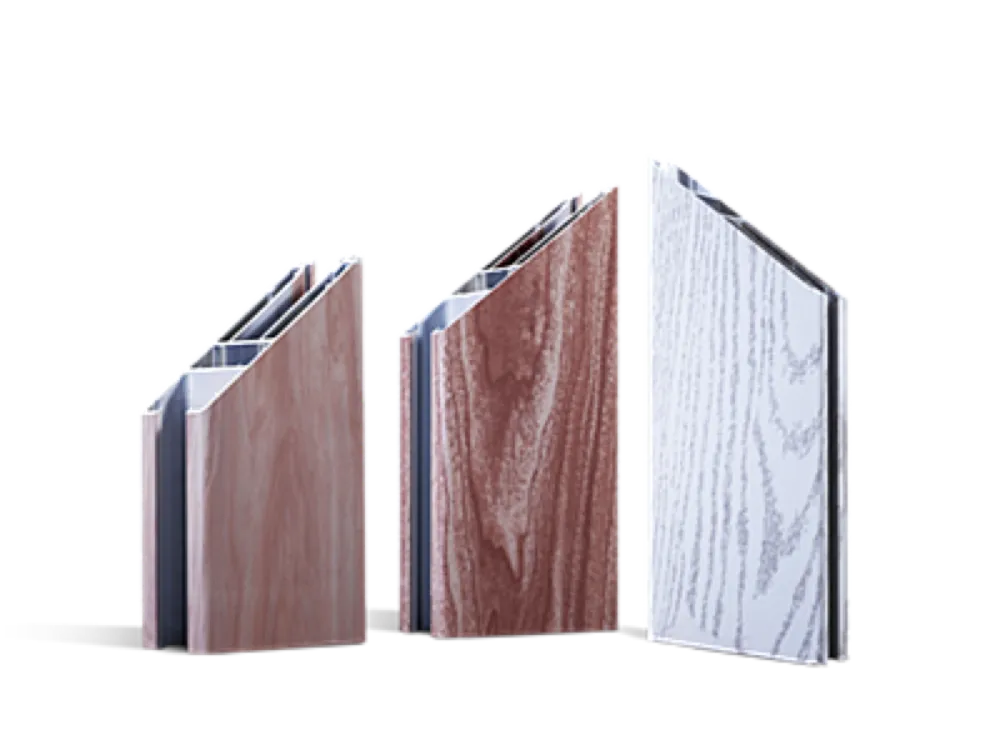 Fluorocarbon Wood-Grain Aluminum Profile