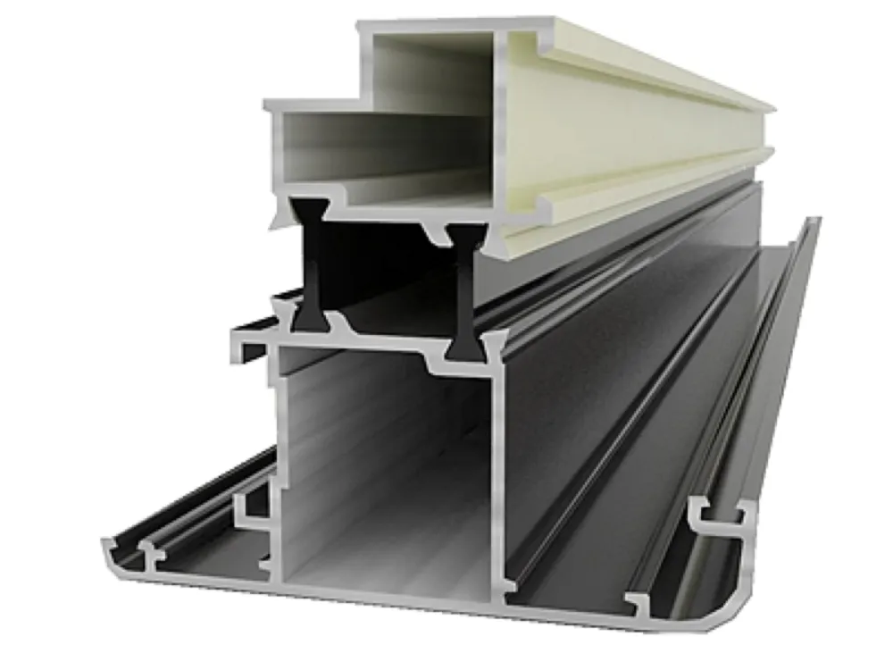Strip-Inserted Thermal-Break Aluminum Profile