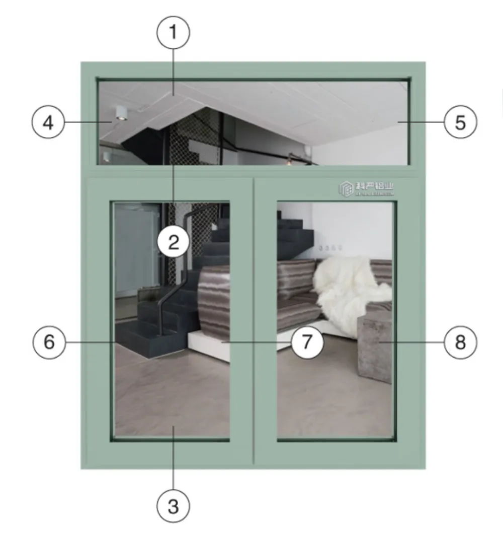 ZL-50GM Thermal-Break Casement Door Series