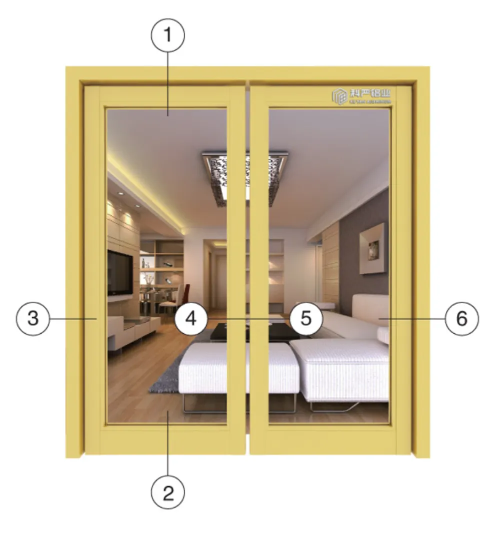 44A Ground Spring Door Series