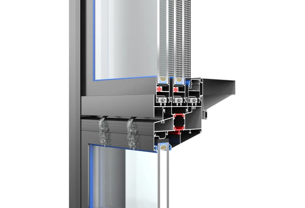 KEYAN 113 Six-Track Sliding Window