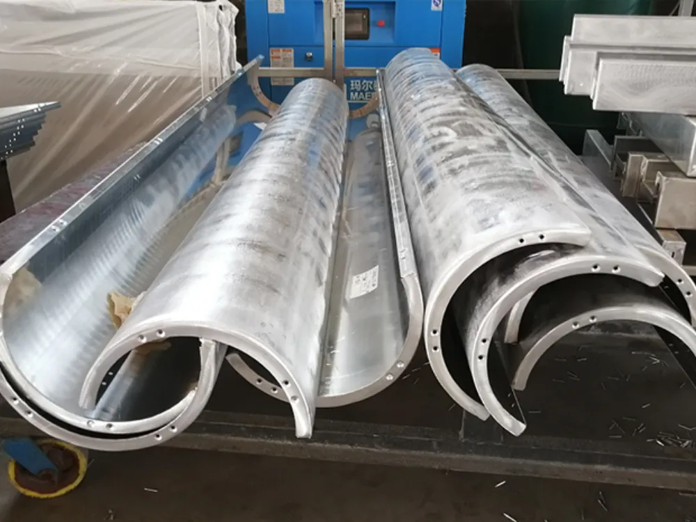 Arc-Curved Aluminum Single Panel — product evidence