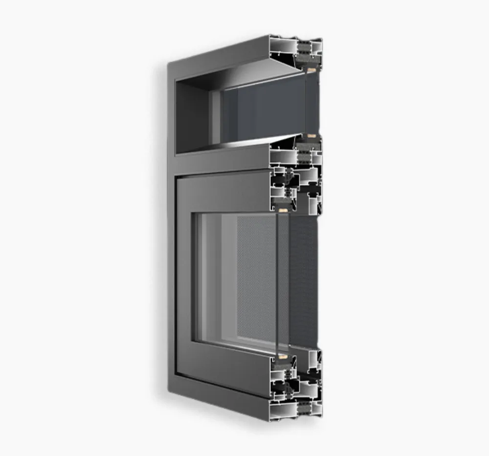 System Window Aluminum Profile